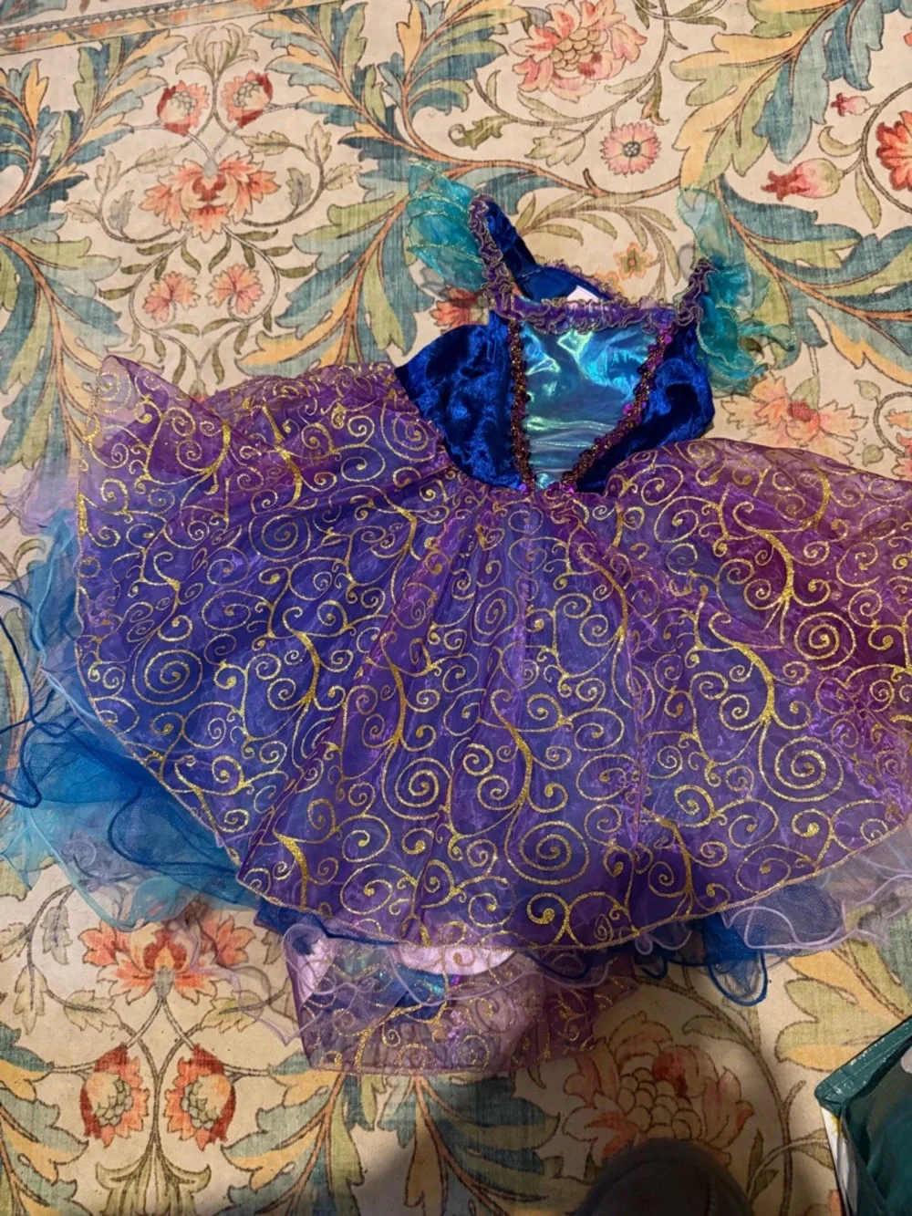 Fairy Dust Peacock Kids Dress Up Costume Dress Only